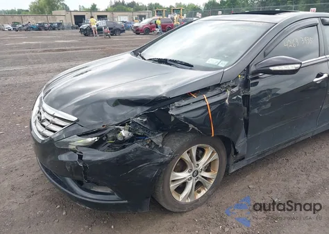 2011 Hyundai Sonata Limited from USA, damaged, VIN 5NPEC4AC7BH218391